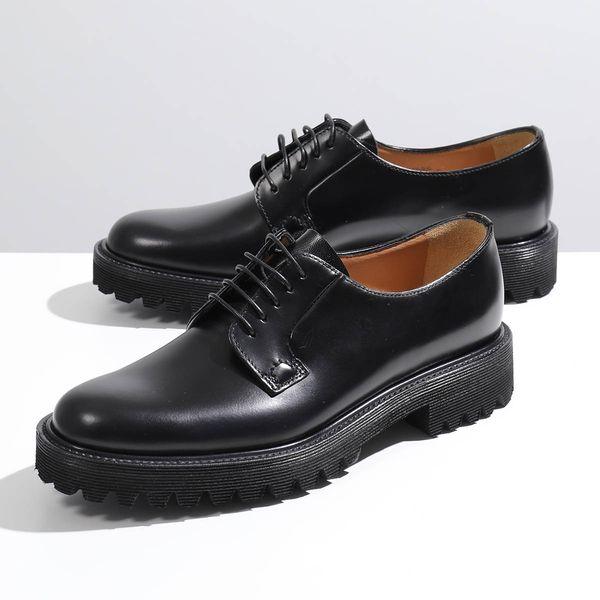 チャーチ シャノン 黒 レザー ドレスシューズ 木製シューツリー付き