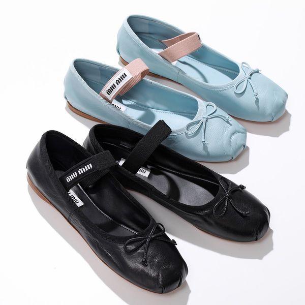 miu miu（ミュウミュウ） バレエシューズ 5F794D XUU レディース