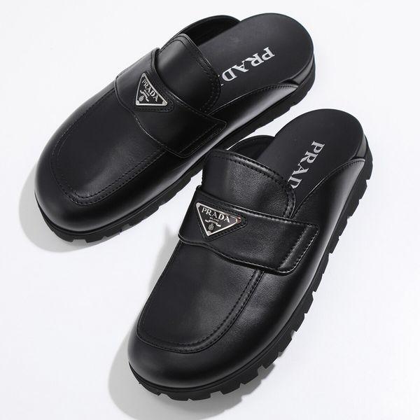 PRADA（プラダ） ミュールサンダル 2S2956 8NQ レディース レザー サボ