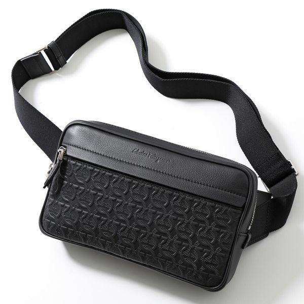 FERRAGAMO（フェラガモ） ボディバッグ 24 1214 メンズ レザー