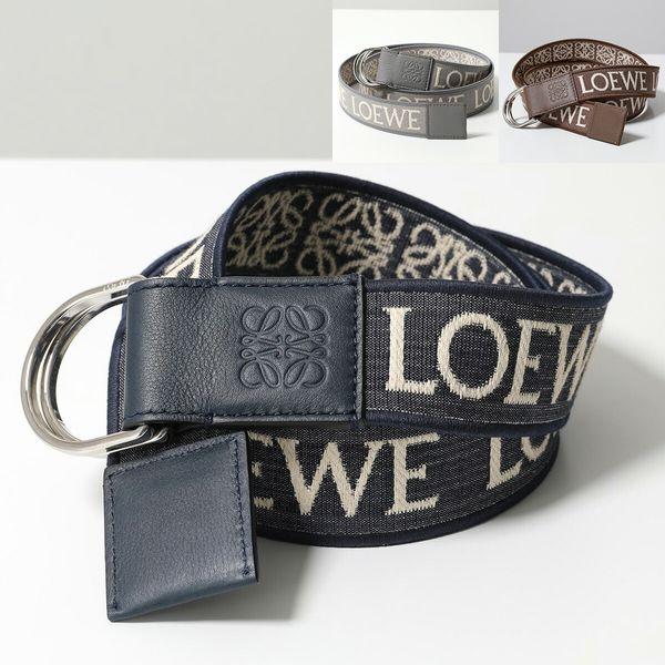 LOEWE（ロエベ） ベルト E619238X14 メンズ アナグラム ジャガードロゴ
