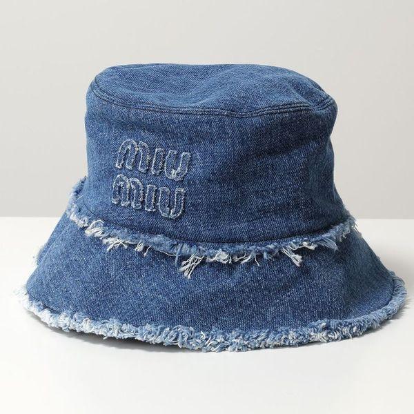 miu miu（ミュウミュウ） バケットハット 5HC196 2CL4 レディース