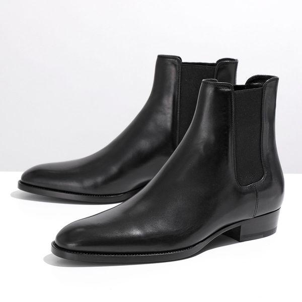 SAINT LAURENT サンローラン チェルシーブーツ 634195 1YL00 メンズ