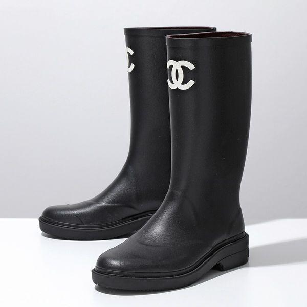 CHANEL（シャネル） ロングブーツ G39620 X56326 レディース ラバー