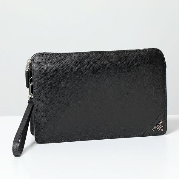 PRADA（プラダ） クラッチバッグ 2VF056 OMA 9Z2 メンズ サフィアーノ