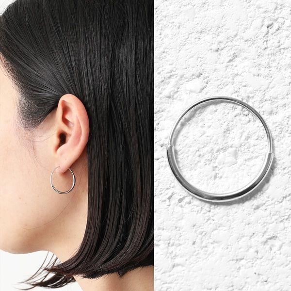 MARIA BLACK（マリアブラック） フープピアス DELICATE 18 HOOP 100543