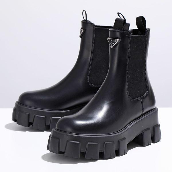 PRADA（プラダ） サイドゴアブーツ モノリス 1T256N B4L レディース