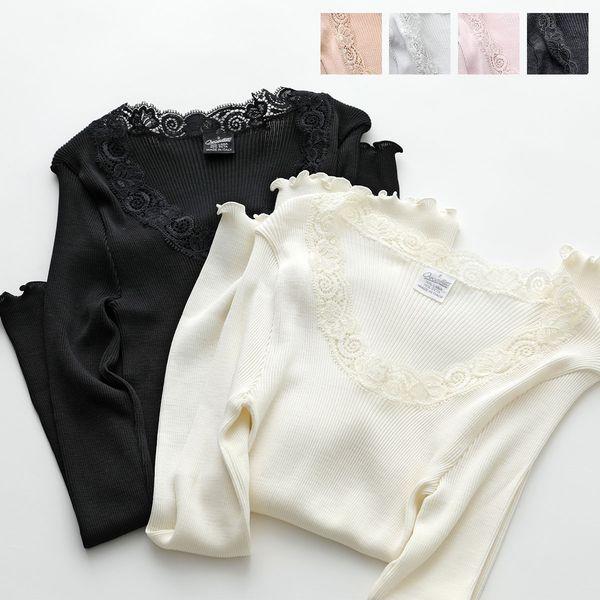 OSCALITO（オスカリート） 長袖ニット 3416 レディース ウール シルク