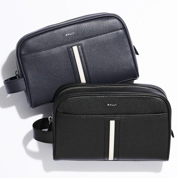 Bally（バリー） クラッチバッグ RBN S WASHBAG メンズ レザー