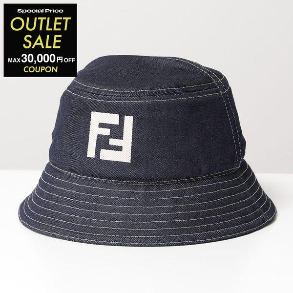 FENDI（フェンディ） バケットハット FXQ958 ARR1 メンズ デニム FF