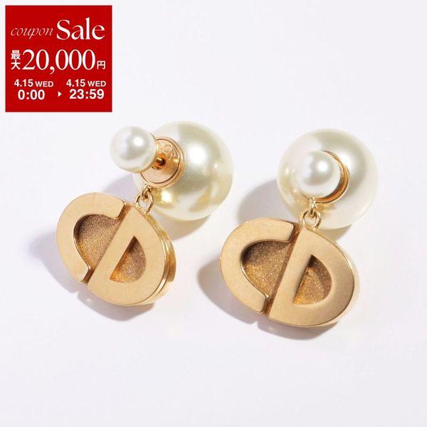 ディオール CDロゴデザイン ピアス(両耳用) ディオール CDロゴ ピアス