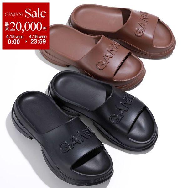 GANNI（ガニー） サンダル Light Weight Pool Slide S2408 S2681 4925