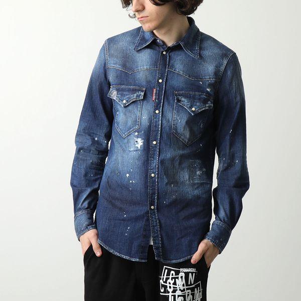 DSQUARED2（ディースクエアード） デニムシャツ FASHION WESTERN SHIRT