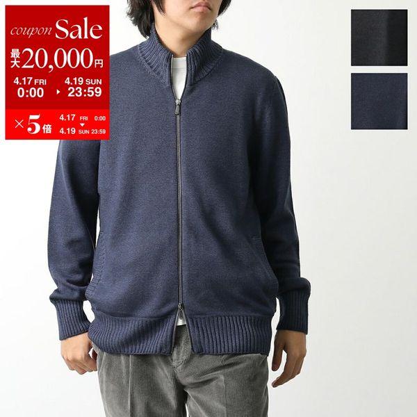 DRUMOHR（ドルモア） ジップアップニット D8M202AL メンズ ウール リブ