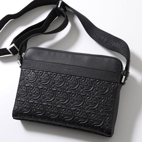 FERRAGAMO（フェラガモ） ショルダーバッグ TRAVEL EMBOSSED BLOCCO 24