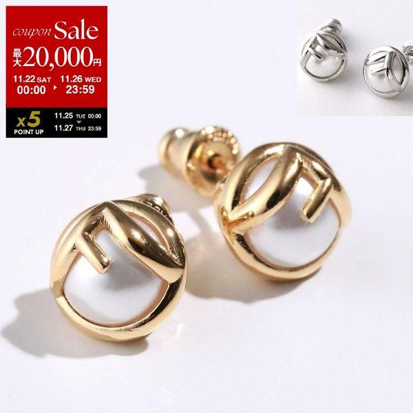 FENDI（フェンディ） ピアス F IS エフイズ 8AK796 A5TO レディース