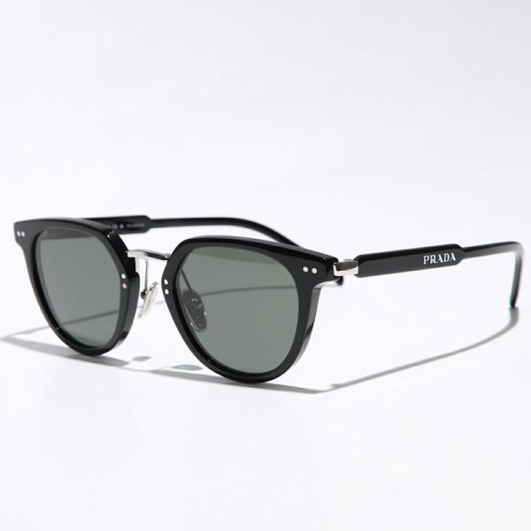 PRADA（プラダ） ロゴ サングラス SPR 17Y メンズ ボストン型 セル