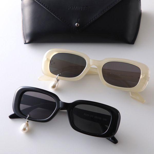 KIMHEKIM キムヘキム サングラス PEARL TEAR SQUARE SUNGLASSES PS25