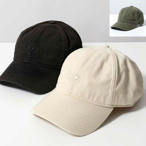 DIESEL（ディーゼル） ベースボールキャップ C-Run-Wash A11361 0BLAA