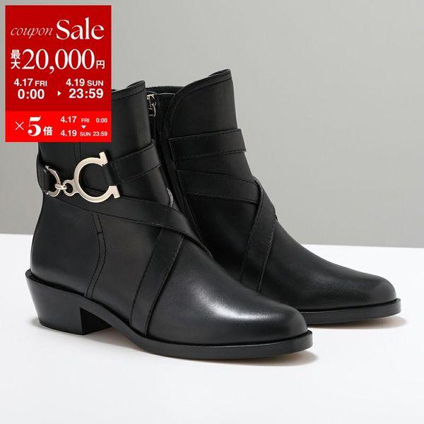 FERRAGAMO（フェラガモ） ショートブーツ SHADI シャディ 726590