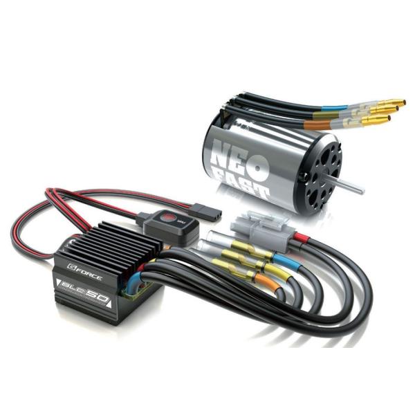 G-FORCE（ジーフォース） /G0370/BLC50 T-Combo (NEO FAST 13.5T) ESC+