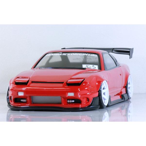 ORIGIN PANDRA 1/10ラジコンボディ　新品　ブリスター　180 パンドラRC(Pandora RC)/PAB-3147/NISSAN 180SX <ORIGIN公認>クリア