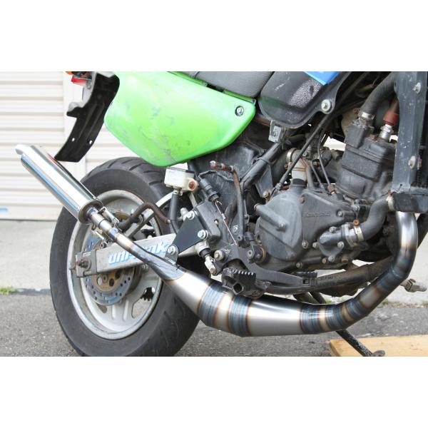 rb-works製☆KSR80☆ダウンチャンバーtypeK☆シルバーサイレンサー銀