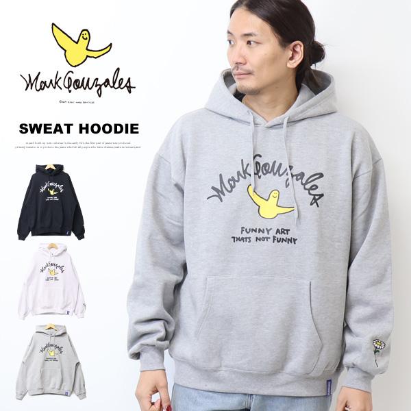 Mark Gonzales（マークゴンザレス） スウェットパーカー フーディ プル