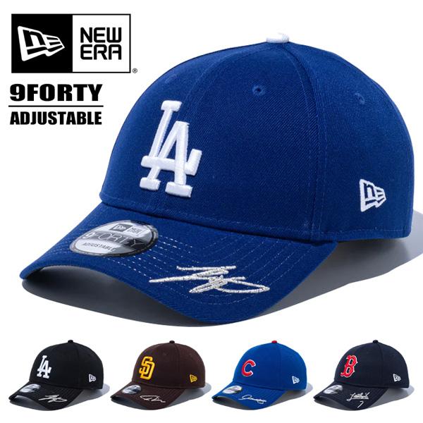 NEW ERA（ニューエラ） 9FORTY キャップ MLB Signature サイン