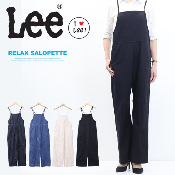 Lee（リー） レディース リラックス サロペット オーバーオール デニム