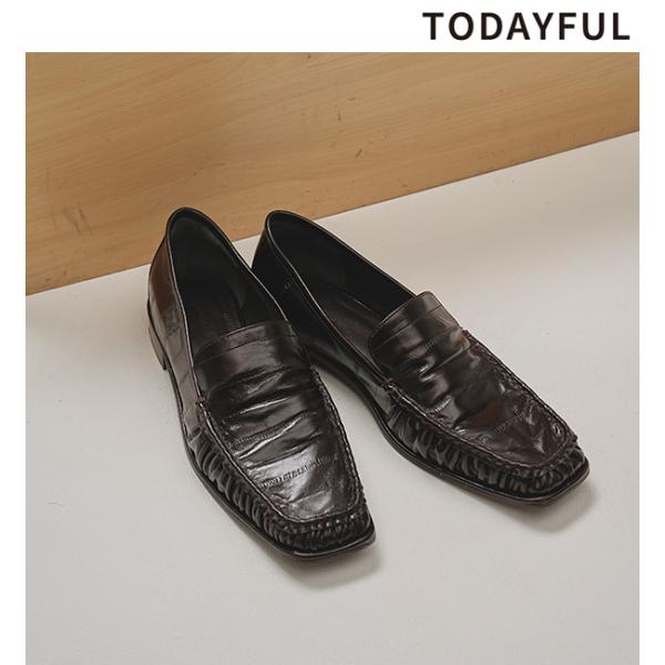 TODAYFUL 追加生産決定/予約商品/TODAYFUL トゥデイフル Squaretoe
