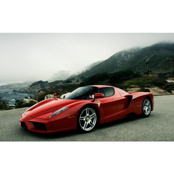 絵画風 壁紙ポスター (はがせるシール式) フェラーリ エンツォ 55周年