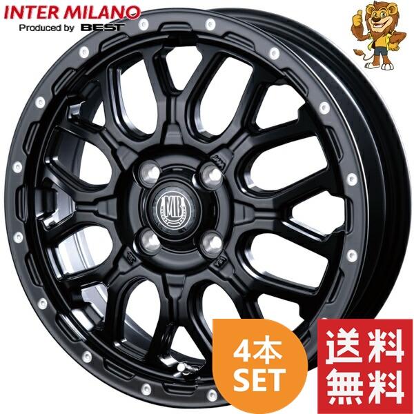 ホイール4本セット BEST MUD BAHN XR-800M (MBK/PP) 15インチ 4.5J PCD