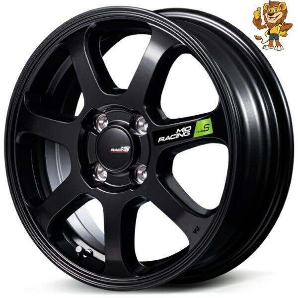 マルカサービス ホイール4本セット MID MID RACING R07 TypeS (SB) 15