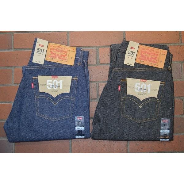 Levi's（リーバイス） 501 現行モデル リジッド ブルー＆ブラック Made