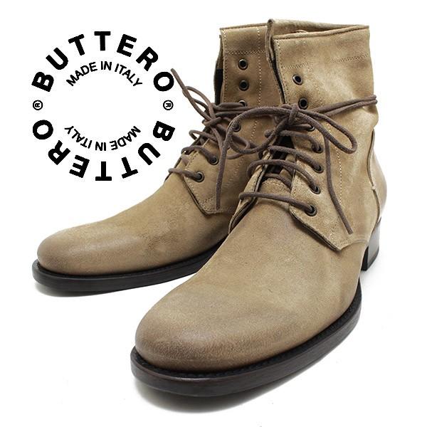 BUTTERO ブッテロ 日本正規品 定番7ホール・レースアップブーツ PE