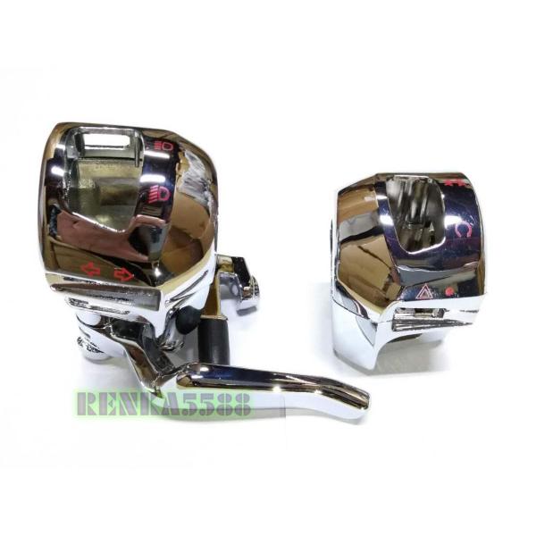 マジェスティ 250/C SG03J メッキ スイッチカバー スイッチボックス 5