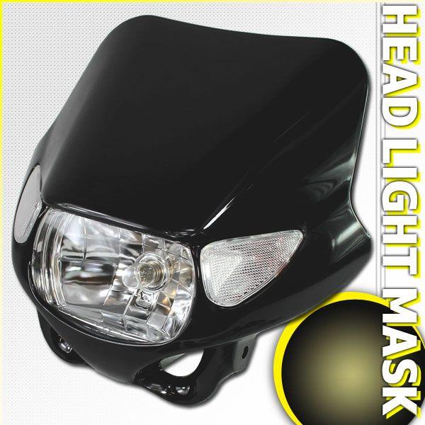 カワサキ（Kawasaki） ウインカー付 ヘッドライト カウルマスク