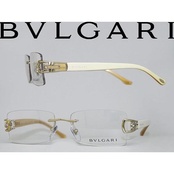 BVLGARI ブルガリ メガネフレーム ブランド 縁無し フチなし 2068-278