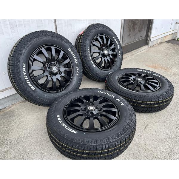 MUDSTAR 12インチ アルミホイール 車検対応！タイヤセット ハイゼット