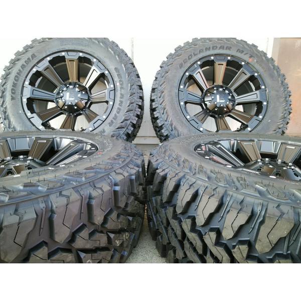 GEOLANDAR 新品4本セット プラド ハイラックス サーフ タイヤホイール