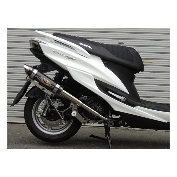 BURIAL ベリアル GPバージョンマークV マフラー カラー：ブラック