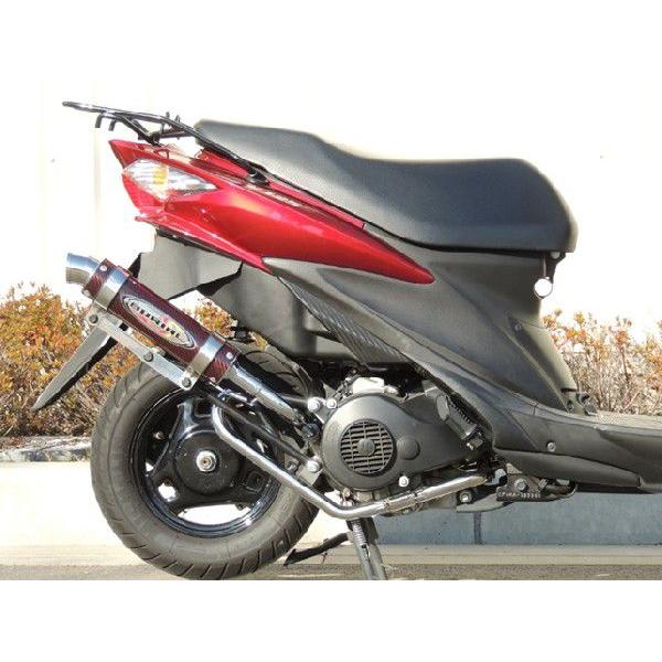 BURIAL ベリアル GPトルネードマフラー カラー：ブラックカーボン