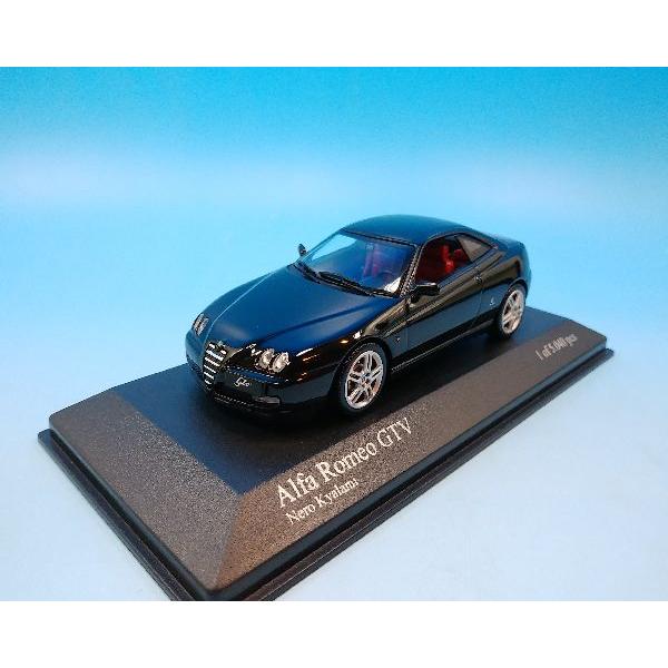 ミニチャンプス PMA 1/43 アルファロメオ GTV 2003 ブラック 400120300