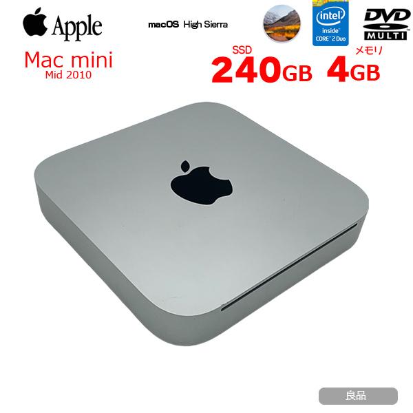 Mac mini Apple MC270J/A A1347 Mid 2010 小型デスク High Sierra