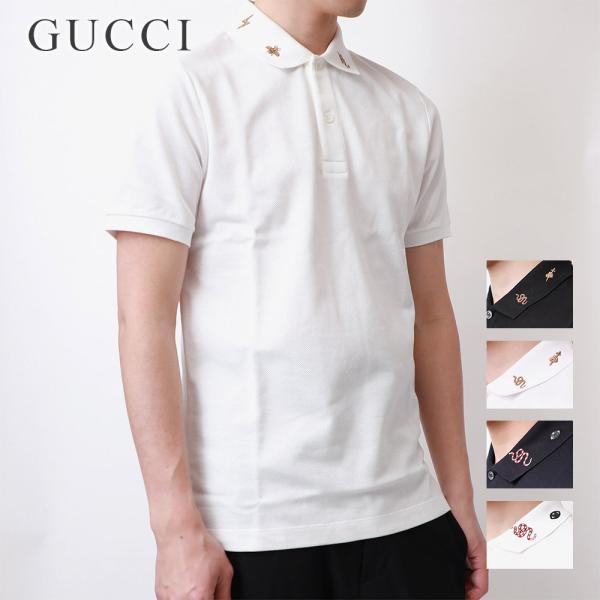 GUCCI（グッチ） ポロシャツ メンズ トップス ポロシャツ エンブロイ
