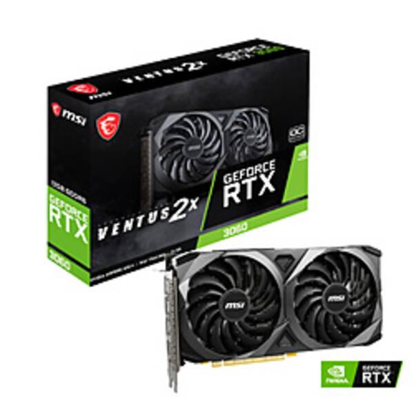 中古〕MSI(エムエスアイ) GeForce RTX 3060 VENTUS 2X 12G OC〔344-ud