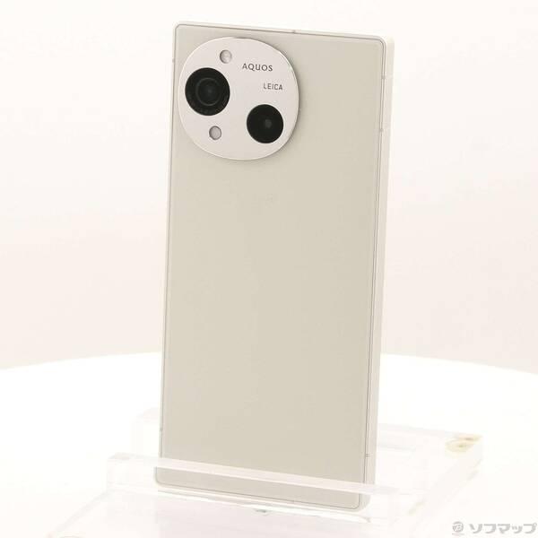 中古〕SHARP(シャープ) AQUOS R10 256GB カシミヤホワイト SH-M31 SIM