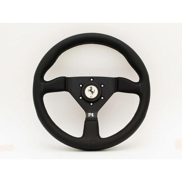 大恵]F-1ステアリング35φ(ブラック×ブルーステッチ) : ユニオン