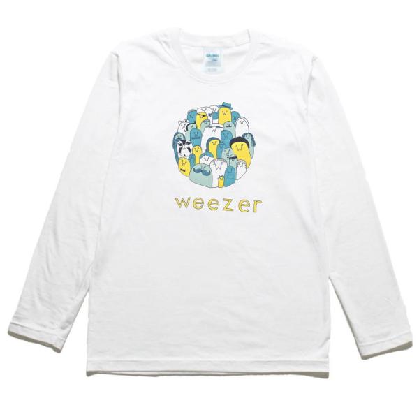 Weezer maladroit Tシャツ カーキ グレー S ノベルティ Weezer